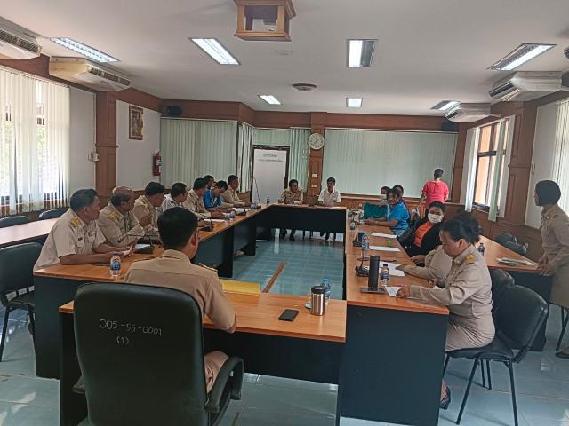 กิจกรรมประชุมมอบนโยบายไม่รับของขวัญและของกำนัลทุกชนิดจากการปฏิบัติหน้าที่ (No Gift Policy)  ประจำปีงบประมาณ 2568